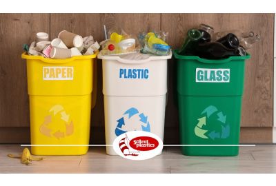 Image of recycling bins.