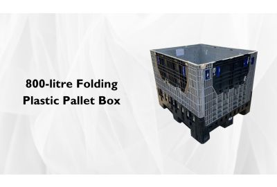800-litre Folding Plastic Pallet Box
