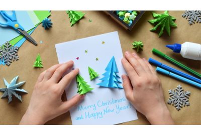 handmade christmas card