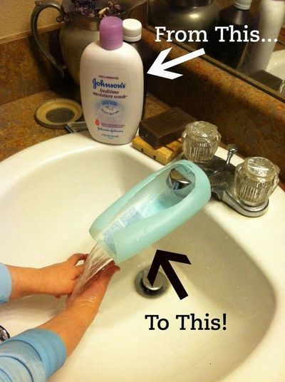 tap extender made from plastic bottle