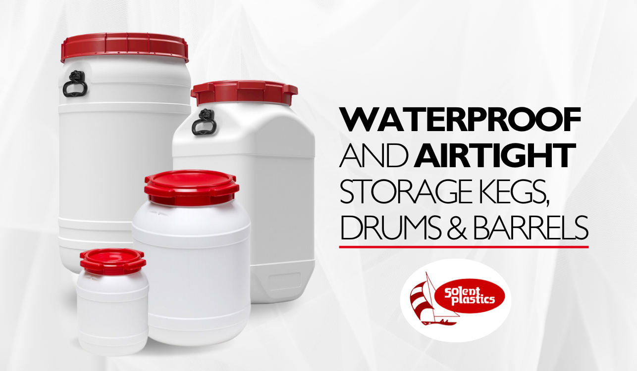 Waterproof and Airtight Storage Kegs, Drums & Barrels