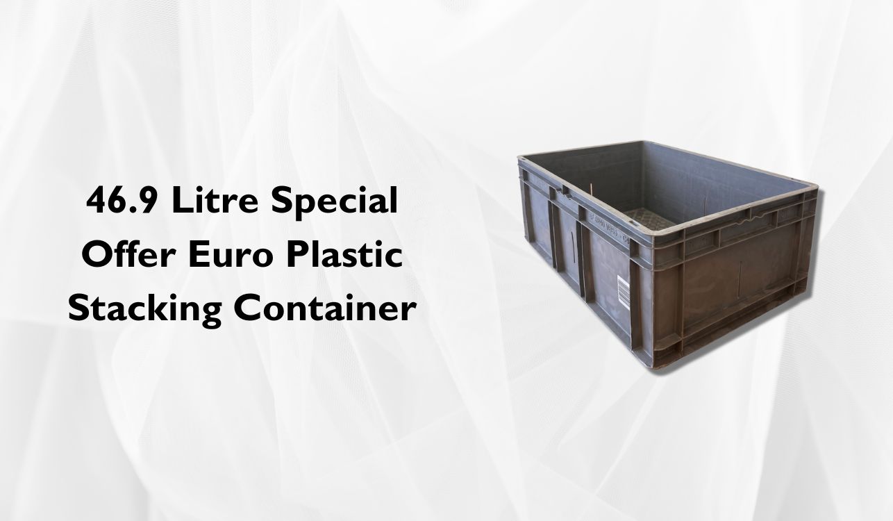 46.9 Litre Special Offer Euro Plastic Stacking Container.