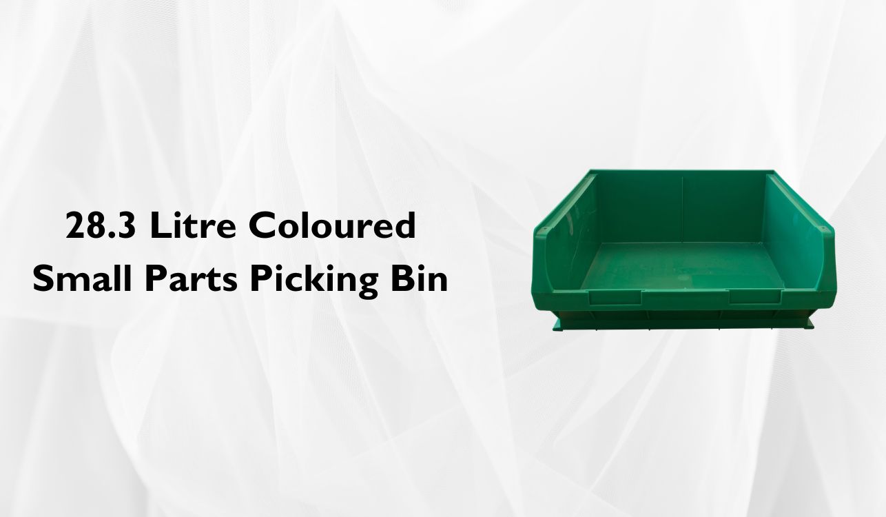 28.3 Litre Coloured Small Parts Picking Bin