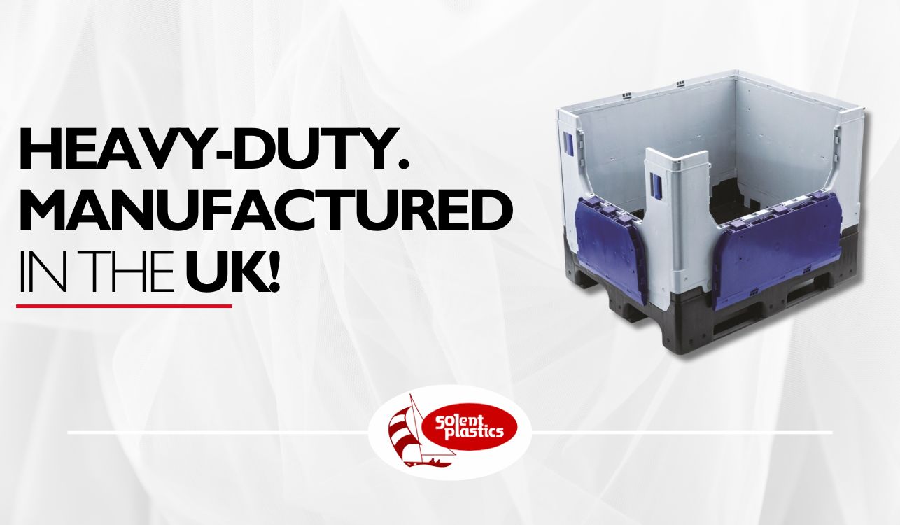 Star Product: Heavy-Duty 840 Litre Folding Pallet Box