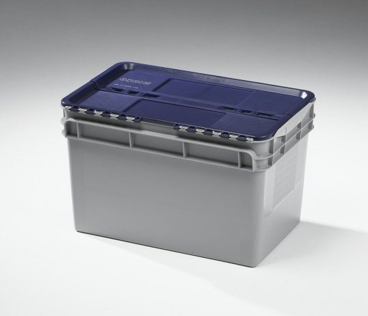 60 Ltr UN Approved Curtec Stack/Nest Lidded Container