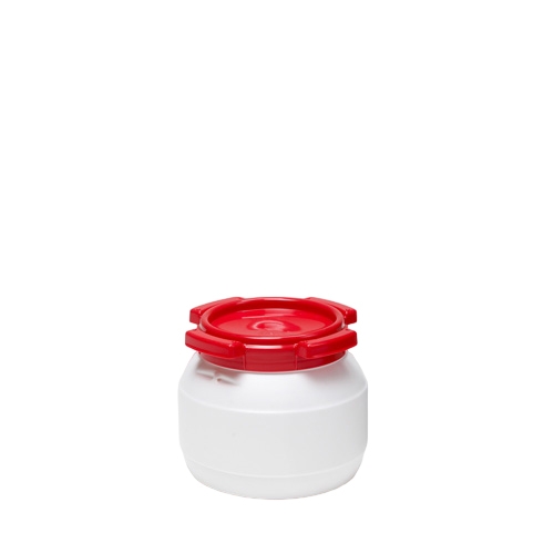 4 Ltr Air and Watertight Round Plastic Storage Keg 