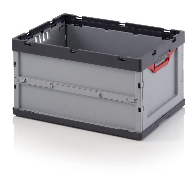 62 Litre Folding Euro Plastic Stacking Container