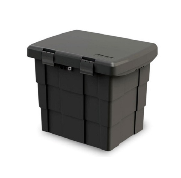 The Dock Box Black - 108 Ltr Heavy Duty Waterproof Storage Box