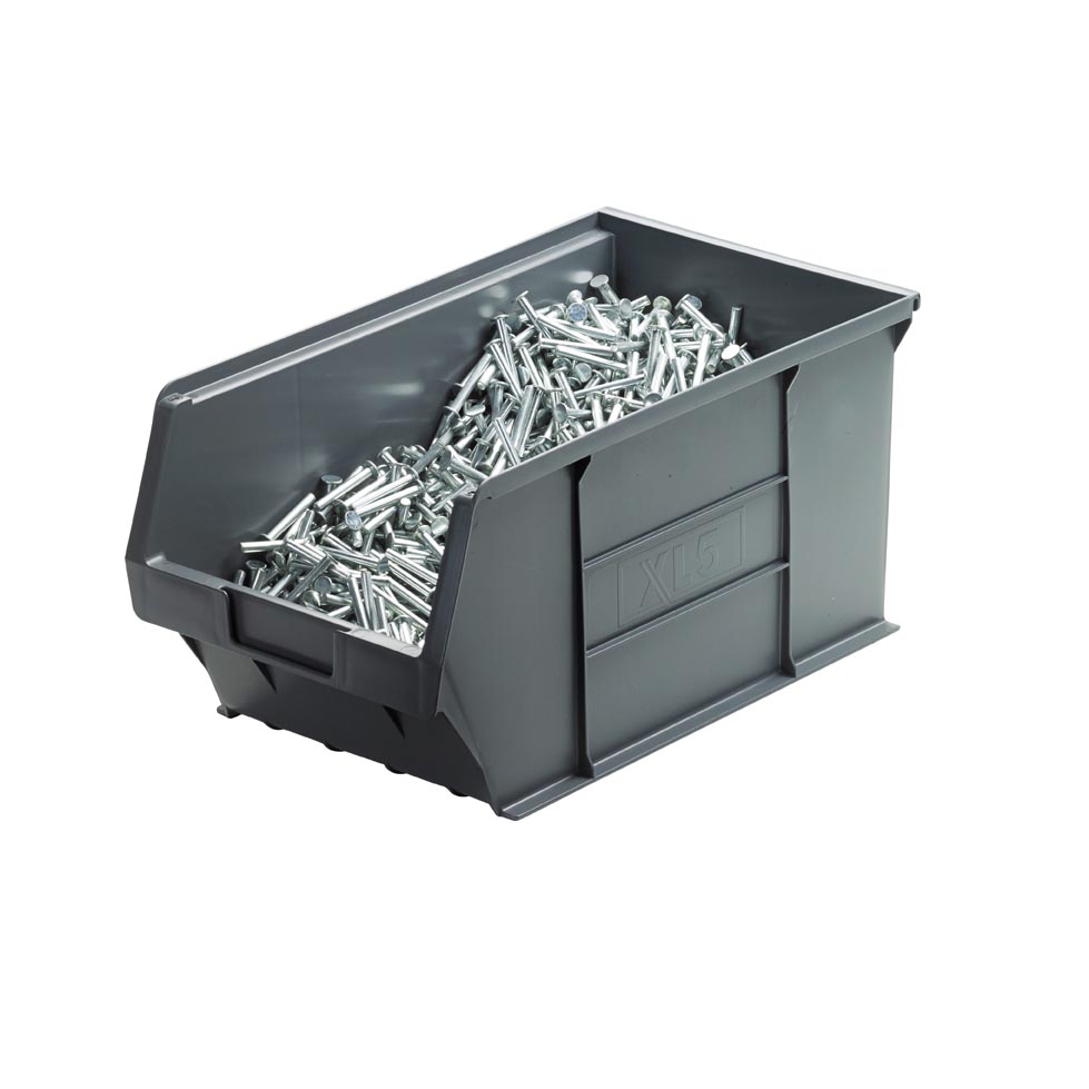 12.5 Ltr ECO Grey Small Parts/Component Picking Bin 