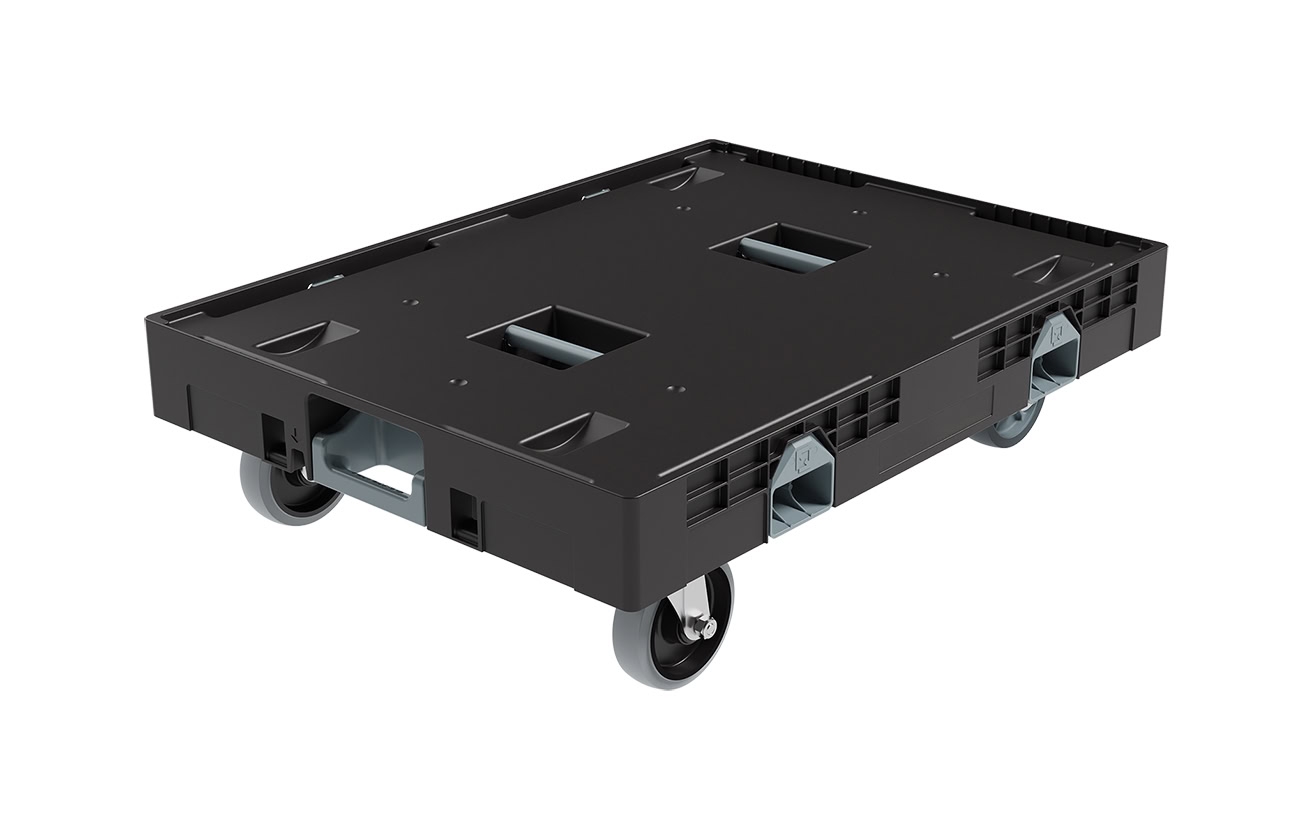 800 x 600 Dolly with Foot Brake