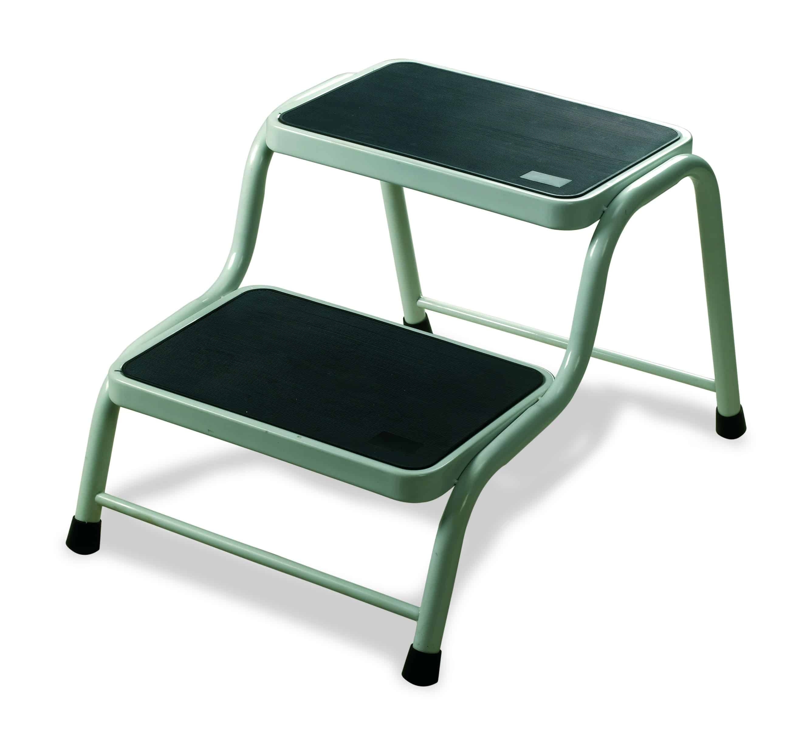 Two Tread Steel Static Handy Steps