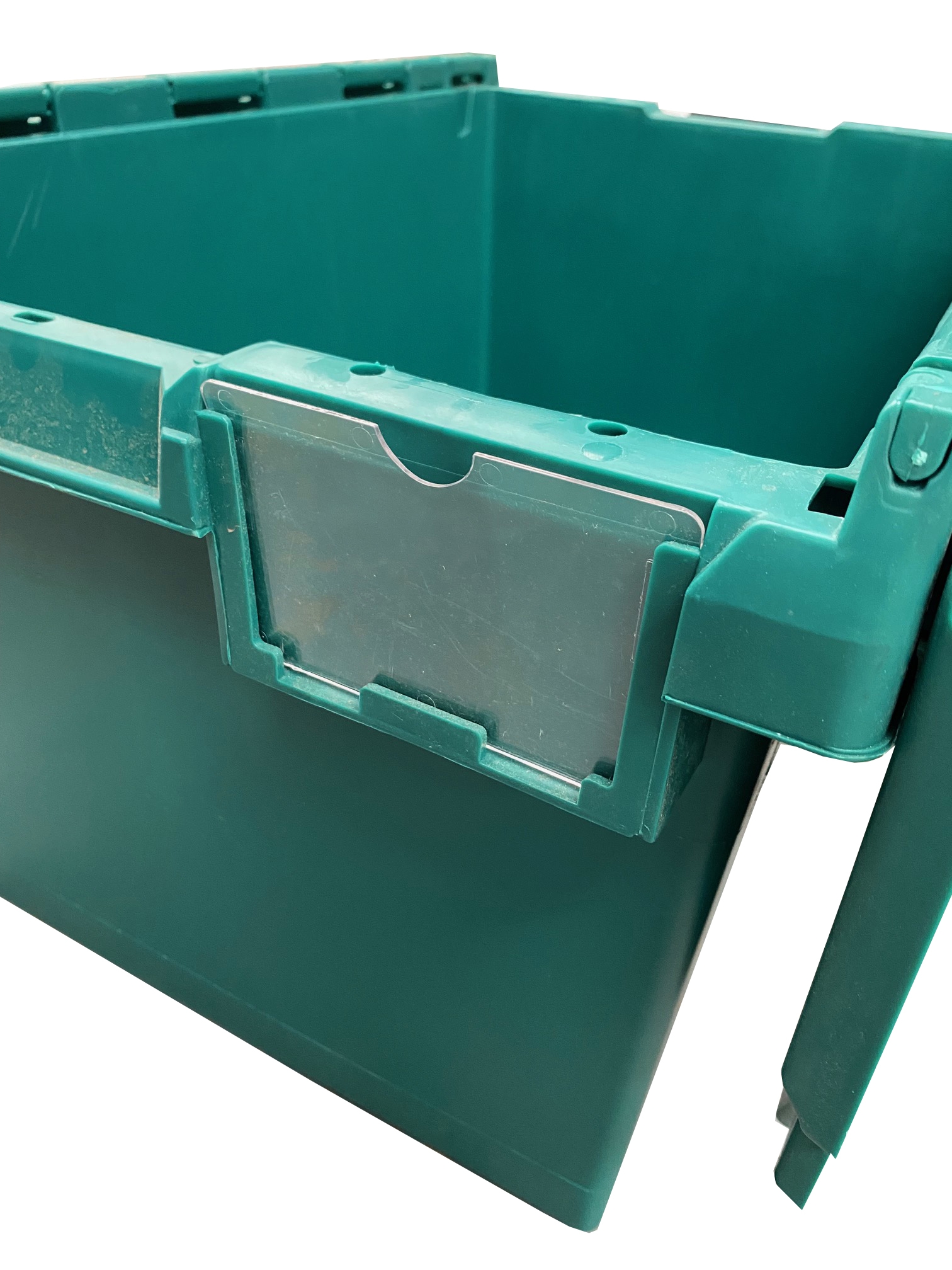 Perspex Label Holder for LC3 80 Litre Attached Lidded Containers