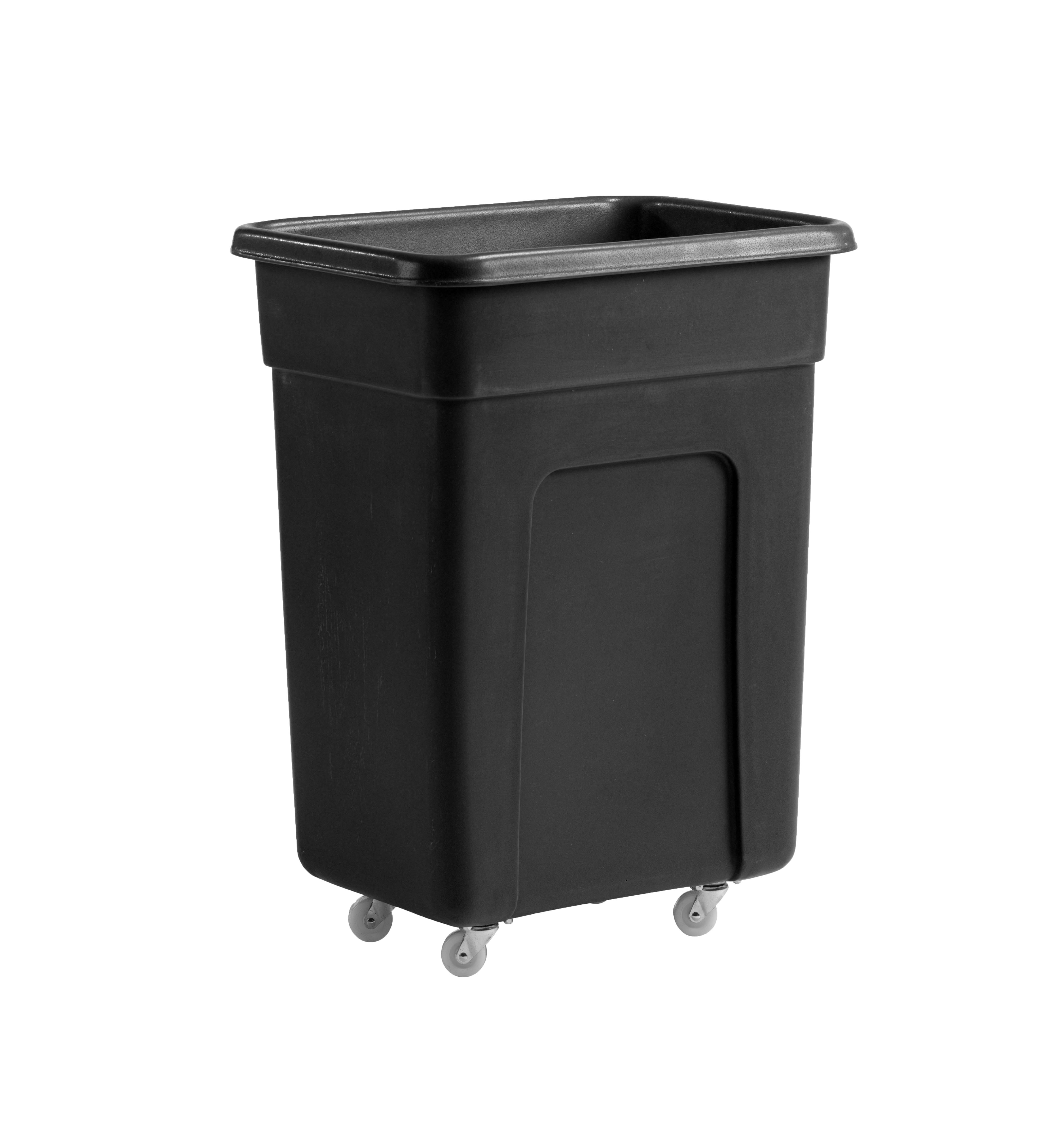130 Ltr Mobile Plastic Bar Trolley/Bottle Bin Recycled Material