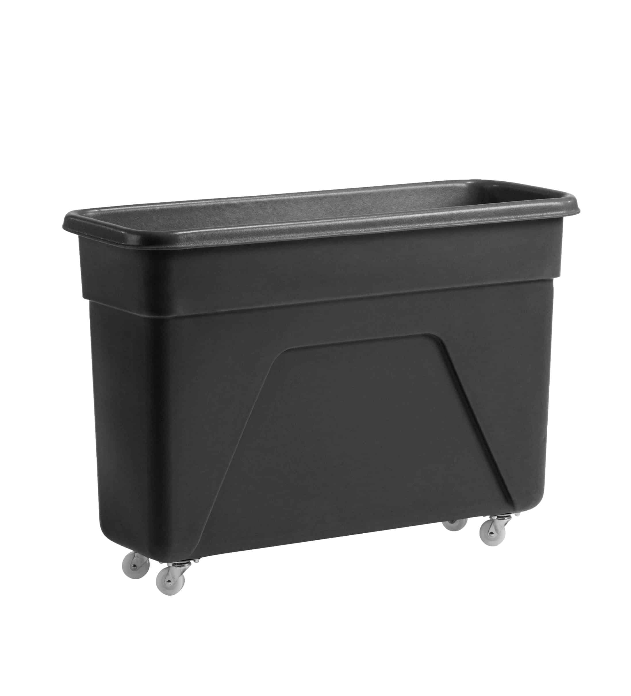 160 Ltr Mobile Plastic Bar Trolley/Bottle Bin Recycled Material