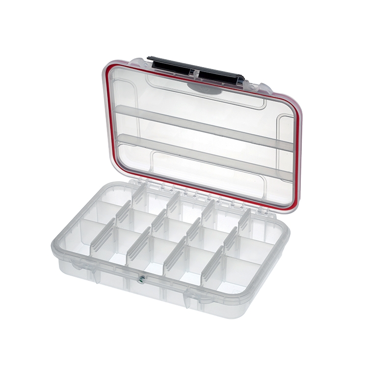 1 Litre IP67 Rated Clear Waterproof Protective Grip Case with Adjustable Compartments