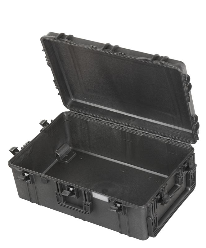 100 Litre Wheeled Waterproof Plastic Protective Case - With or Without Foam-No Foam