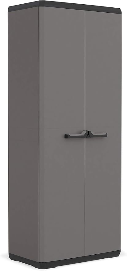 PIU Lightweight Tall Outside Garden Storage Cabinet