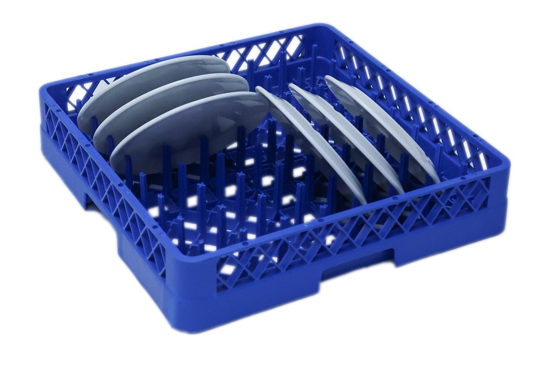 Plate Dishwasher Rack for Commercial Industrial Catering