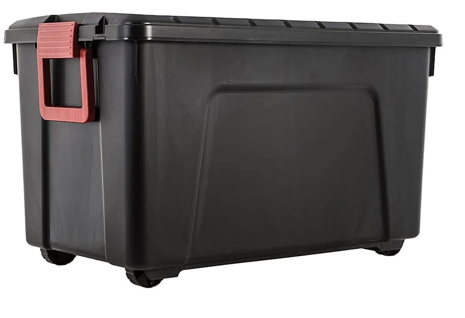 Power Box 110 Litre Storage Trunk with Wheels 
