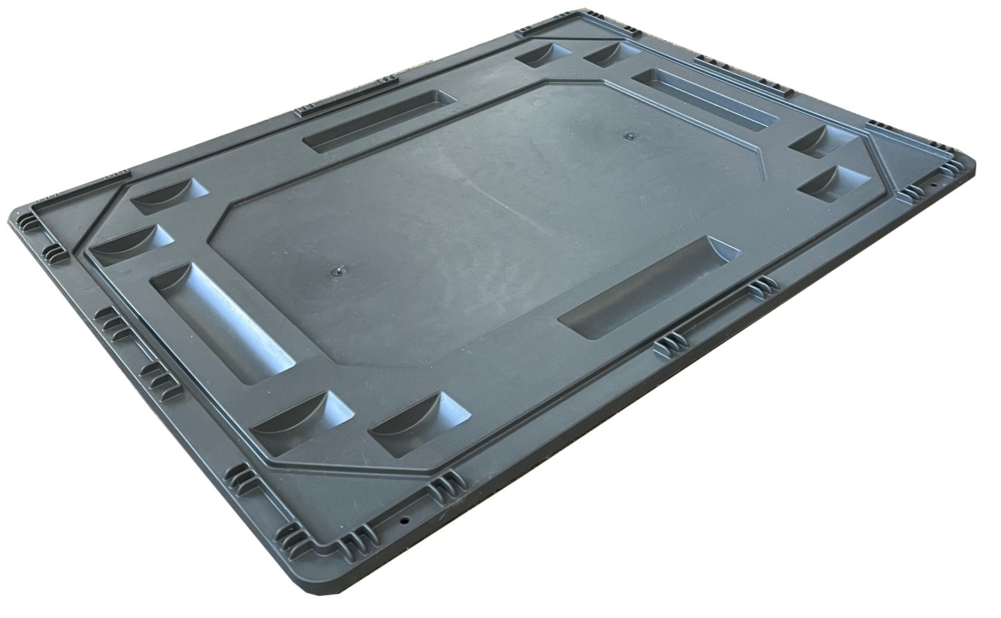 800 x 600mm Recycled Lid for Euro Plastic Stacking Containers