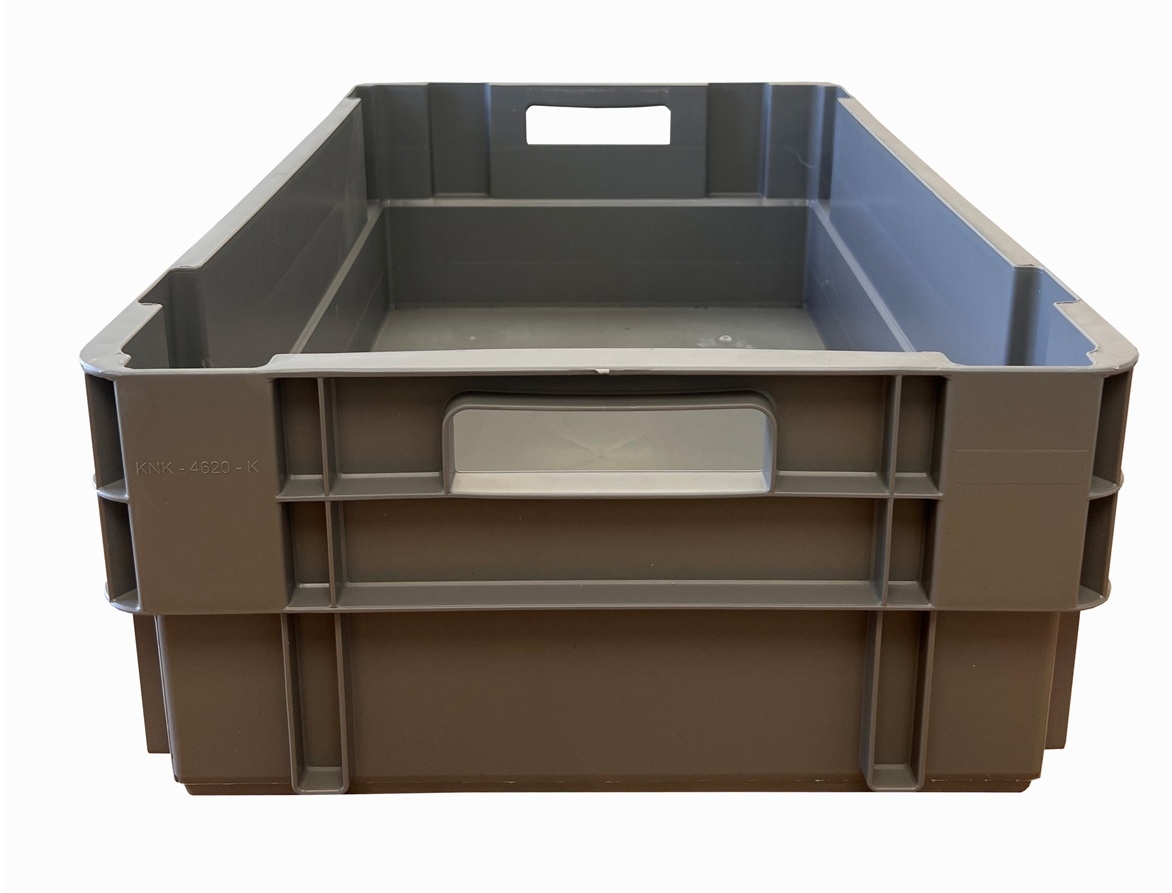 38 Litre Heavy Duty 180 Degree Stack / Nest Deep Plastic Container