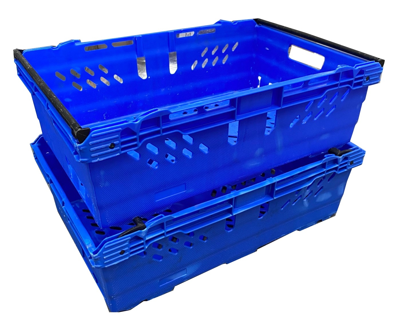 38 Litre Used Heavy Duty Stack/Nest Swingbar Container