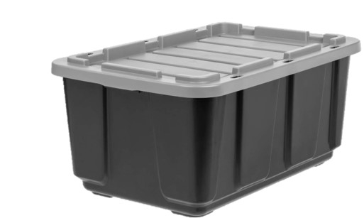 102 Litre 27 Gallon Heavy Duty Superbox Tote Tough Box